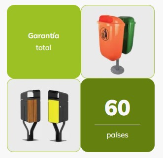 papeleras urbanas