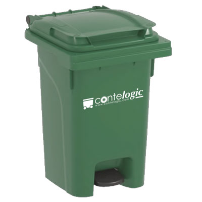 Cubos de basura grandes