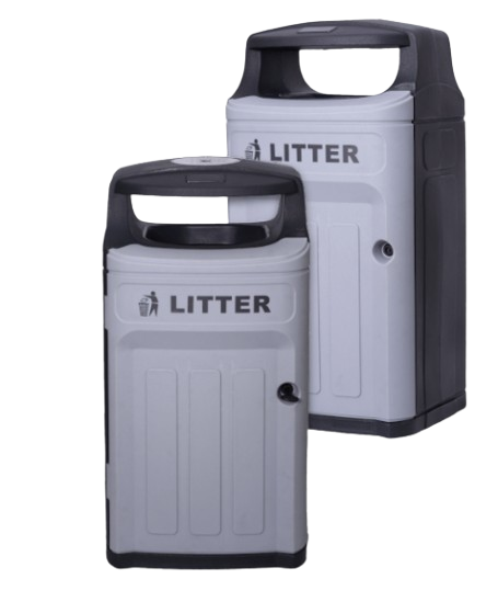 Papelera Urbana Roto 80L